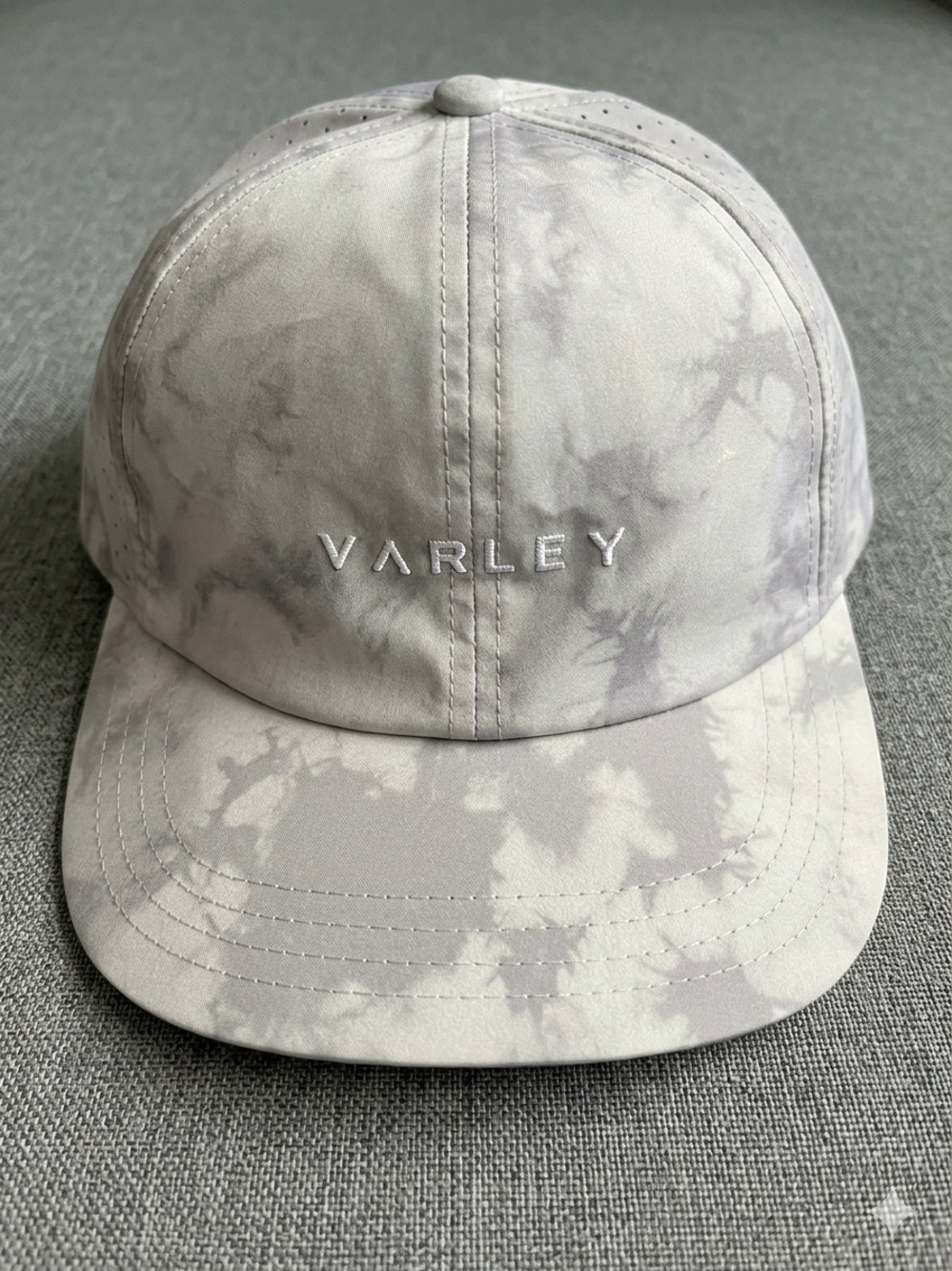 Brand New Varley Niles Cap/hat - Grey Tie Dye - Picture 2 of 3